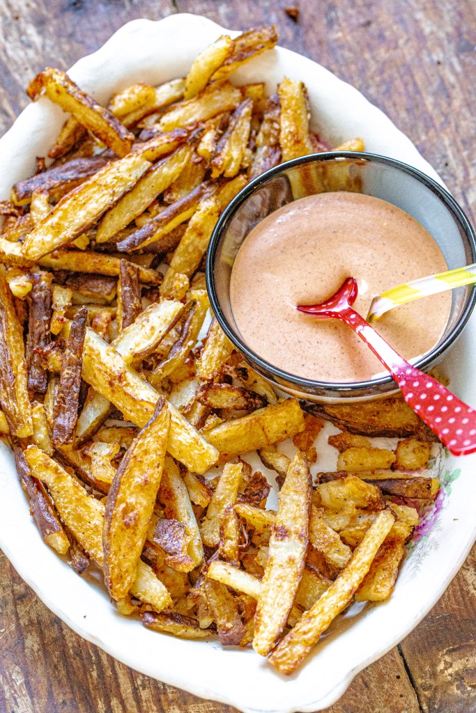 How to make baked french fries