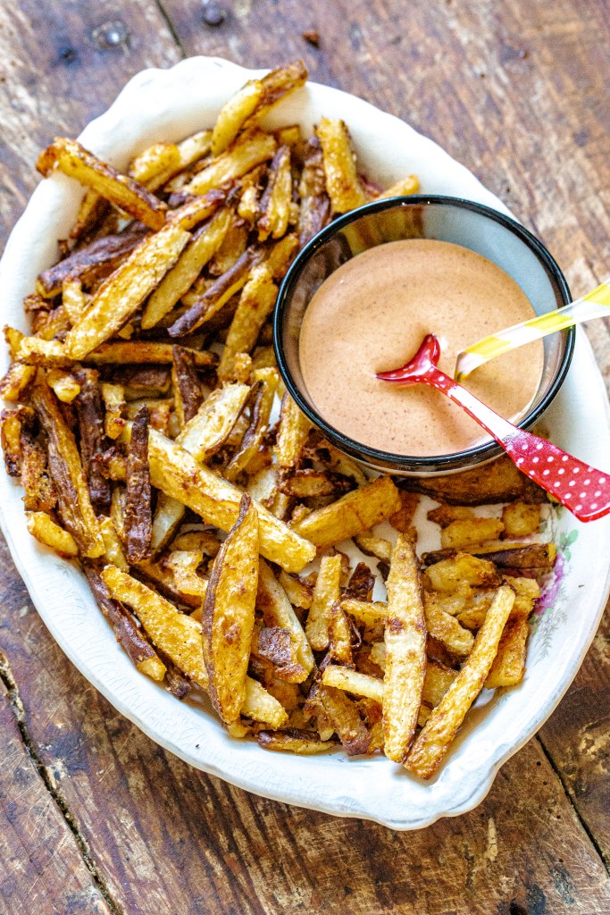 How to make baked french fries