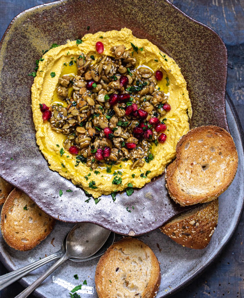 Pumpkin Dip with Feta