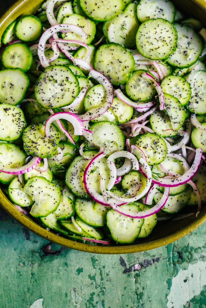 Southern Cucumber Salad