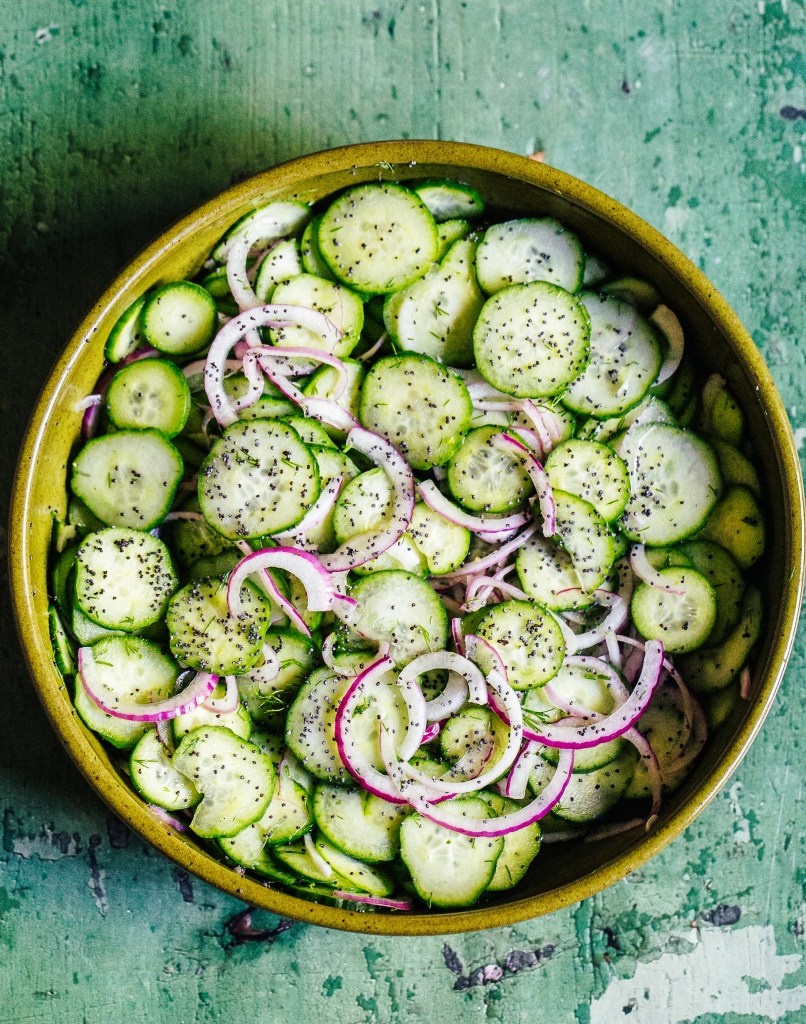 Southern Cucumber Salad