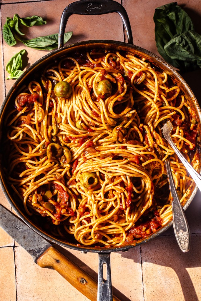 Spaghetti alla Puttanesca Recipe